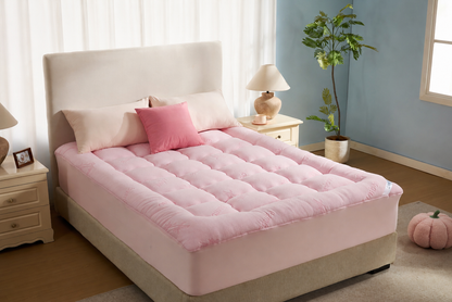Bedlore® 3D Fill Bamboo Mattress Topper, Cooling & Deep Sleep