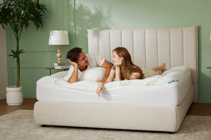 Bedlore® 3D Fill Bamboo Mattress Topper, Cooling & Deep Sleep